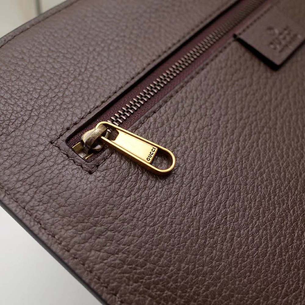 Gucci GG Unisex Ophidia GG Messenger Bag-Brown