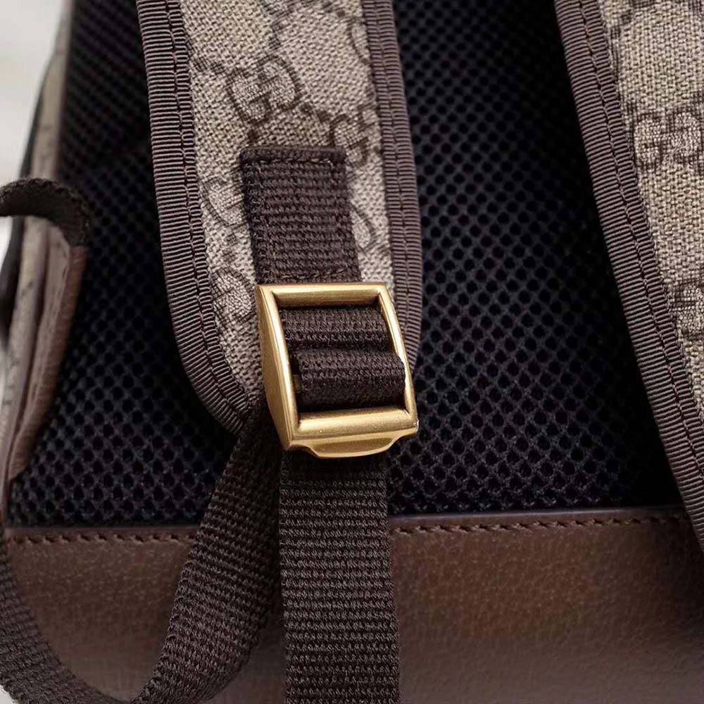 Gucci GG Unisex Ophidia GG Small Backpack-Brown