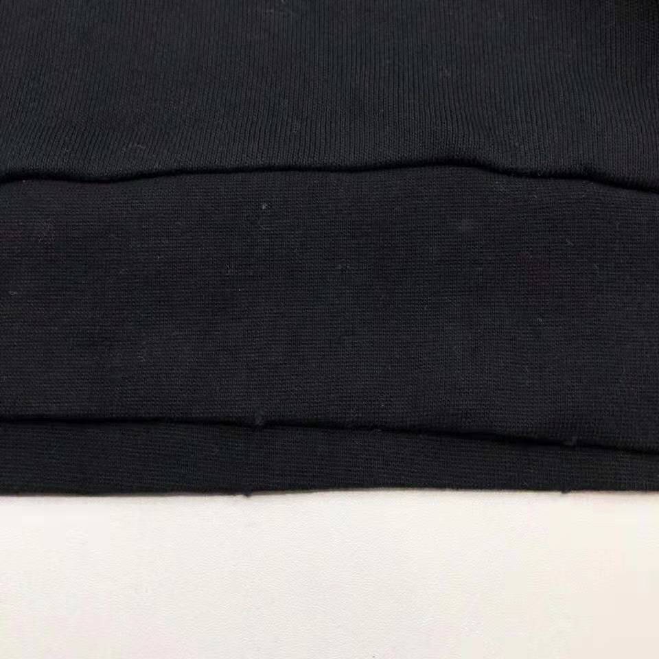 Gucci Men Oversize Sweatshirt with Gucci Logo in 100% Cotton-Black