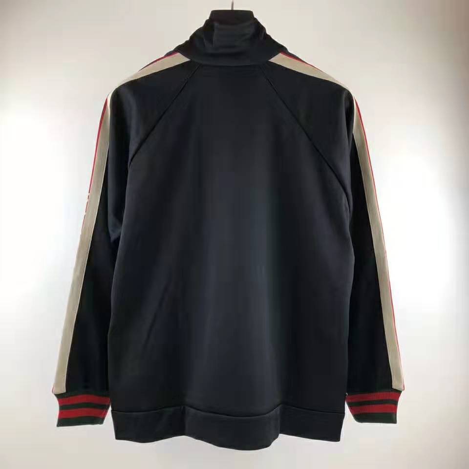 Gucci Women Technical Jersey Jacket-Black