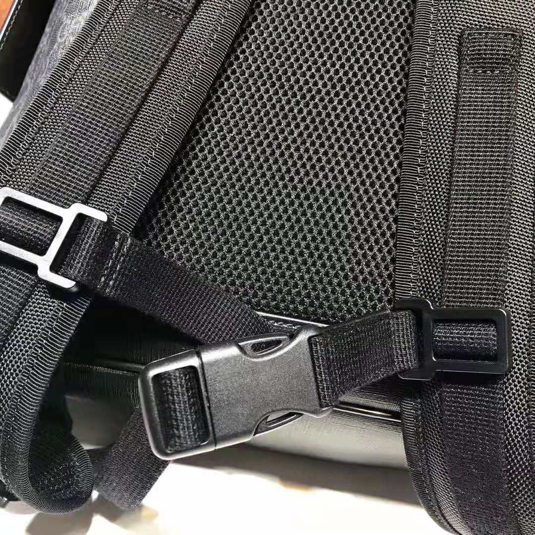 Gucci GG Unisex GG Black Backpack in Black/Grey Soft GG Supreme Canvas