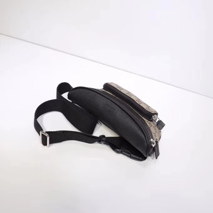 Gucci GG Unisex Gucci Eden Belt Bag in Beige/Ebony GG Supreme Canvas