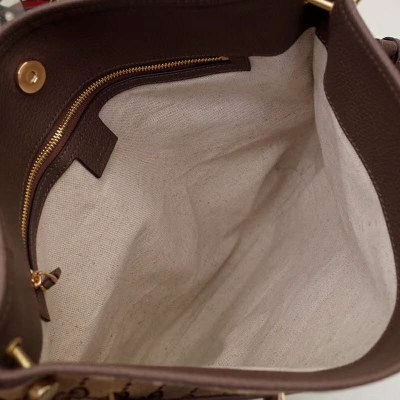 Gucci GG Women Gucci 1955 Horsebit Messenger Bag Original GG Canvas