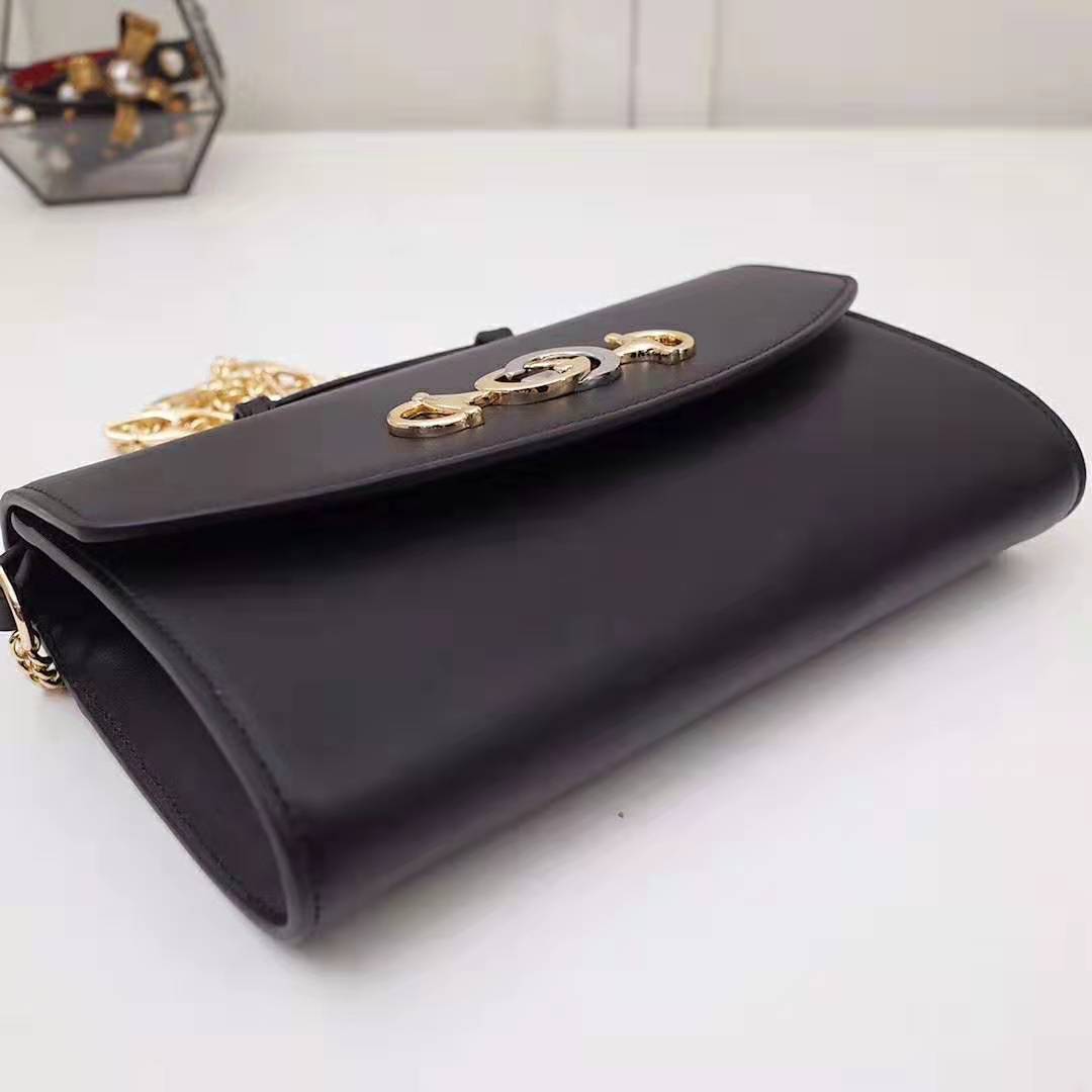 Gucci GG Women Gucci Zumi Smooth Leather Small Shoulder Bag with Interlocking G Horsebit