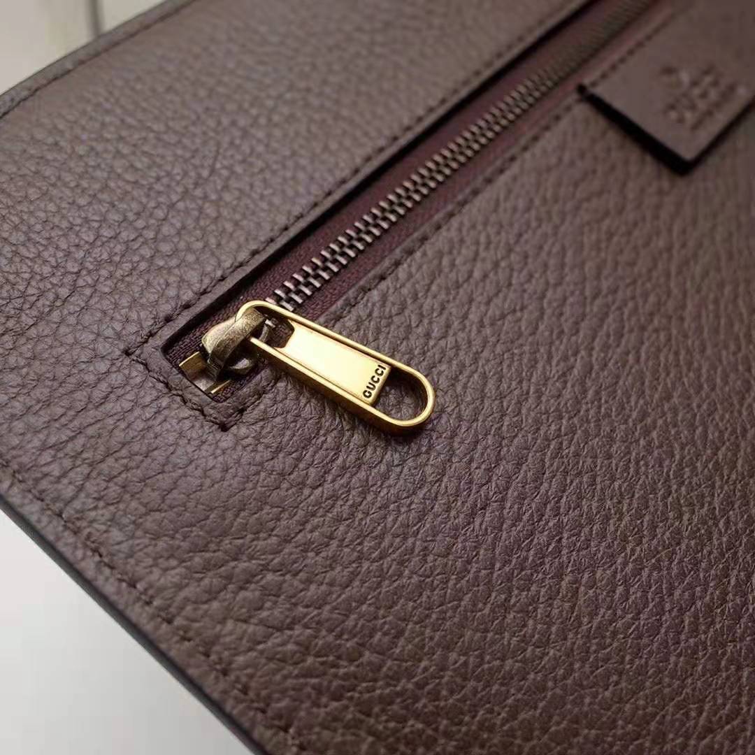 Gucci GG Women Ophidia GG Small Shoulder Bag in Beige/Ebony GG Supreme Canvas