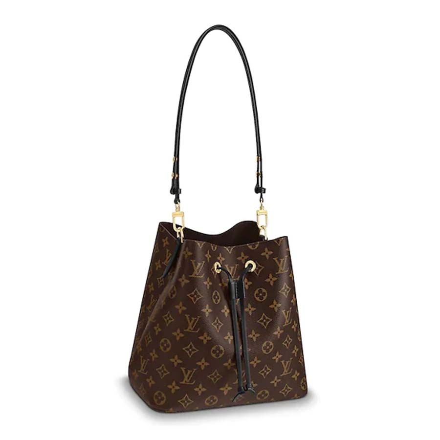 Louis Vuitton LV Women NéoNoé MM Bucket Bag in Monogram Coated Canvas