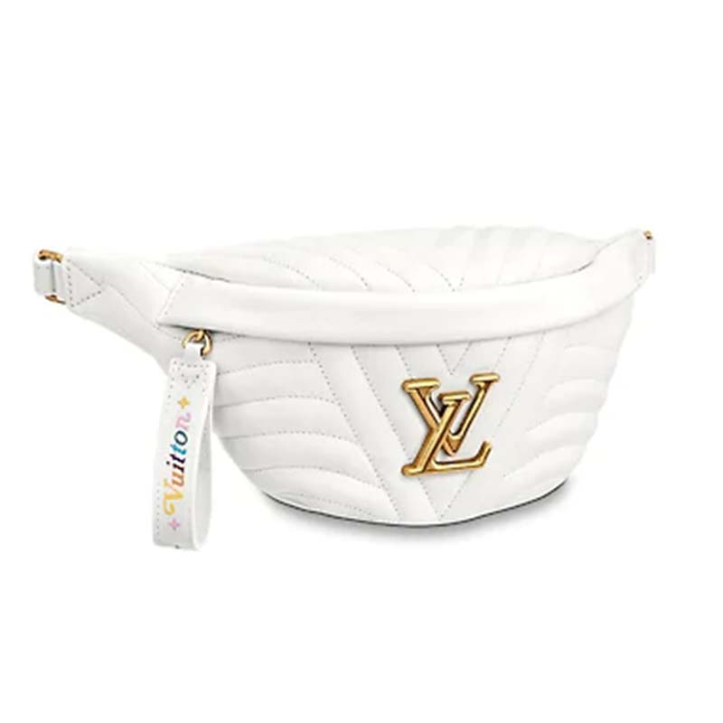 Louis Vuitton LV Women New Wave Bumbag Quilted in Calf Leather