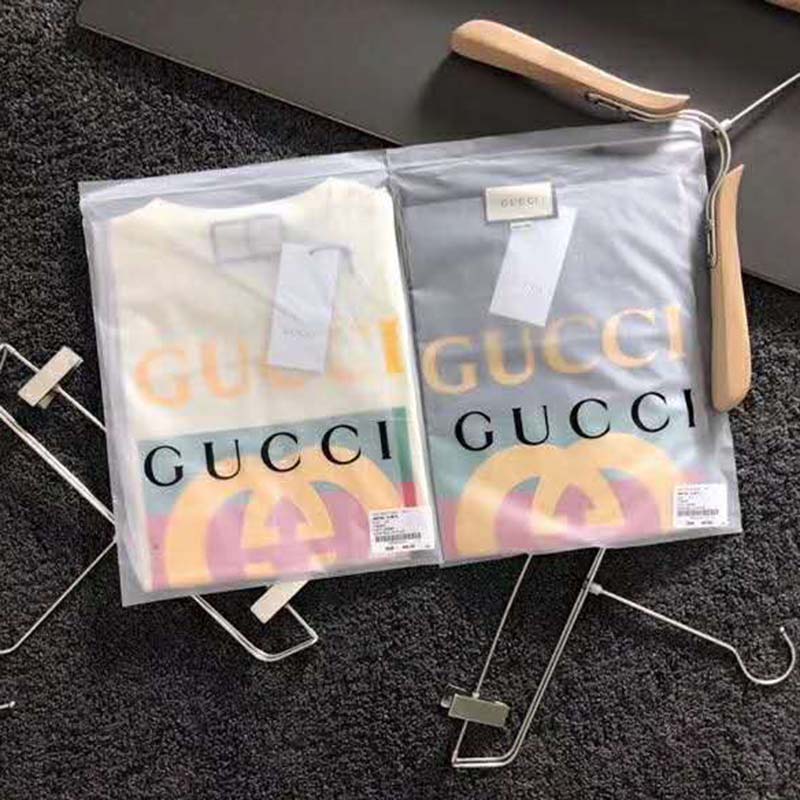 Gucci GG Women Oversize T-Shirt with Gucci Logo-White