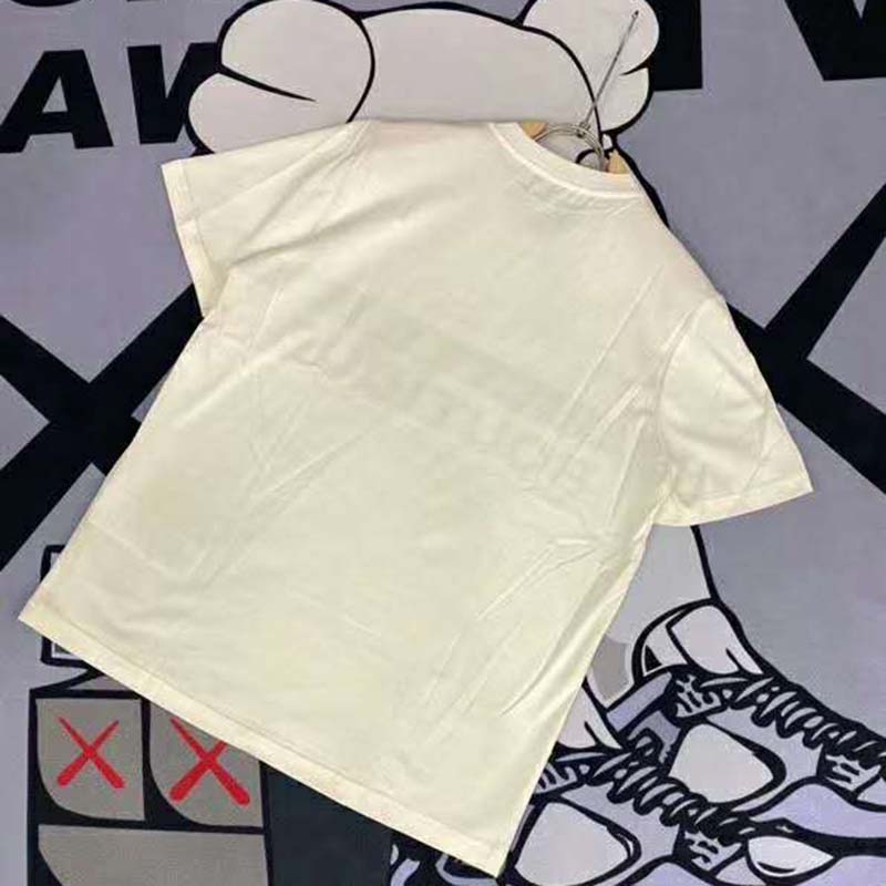 Gucci GG Women’s Gucci Boutique Print T-Shirt-White