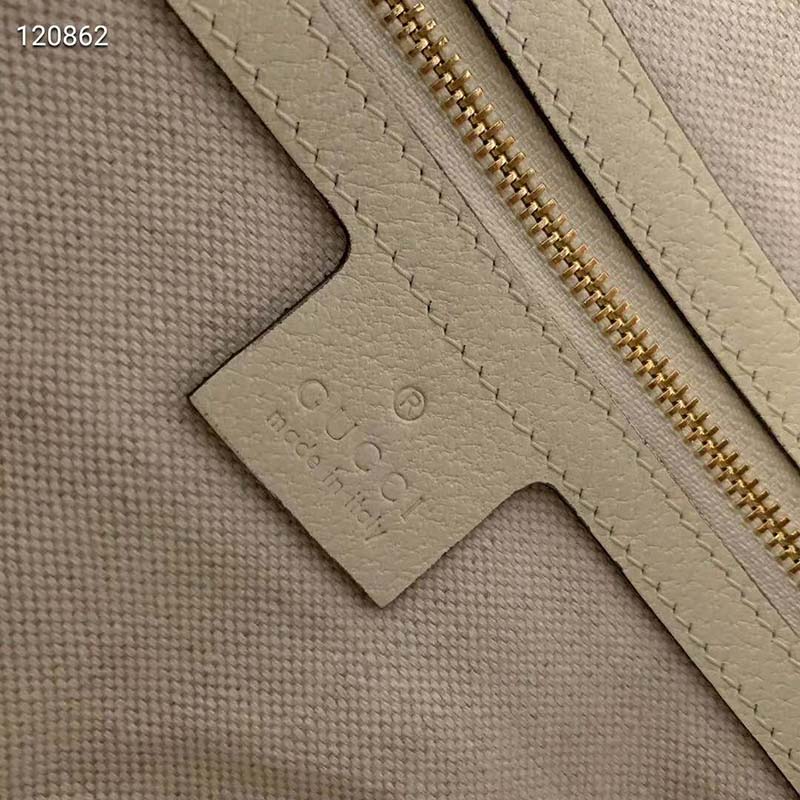 Gucci GG Women GG Flora Shoulder Bag Beige/Ebony Supreme Canvas