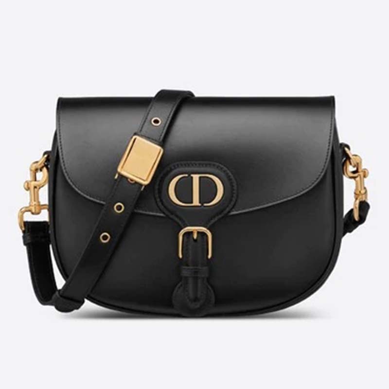 Dior Women Medium Dior Bobby Bag Box Calfskin Suede Interior