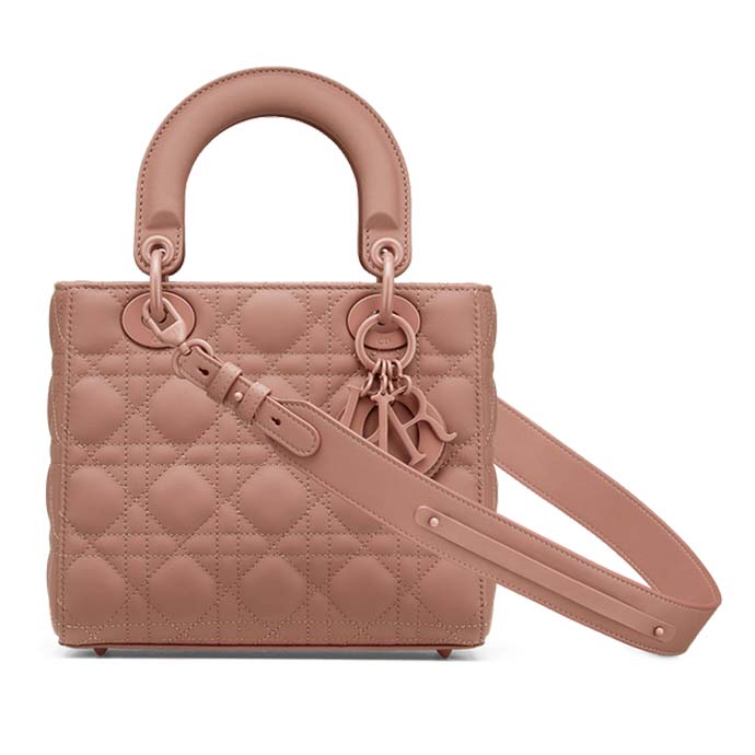 Dior Women Lady Dior My ABCDior Bag Ultramatte Cannage Calfskin