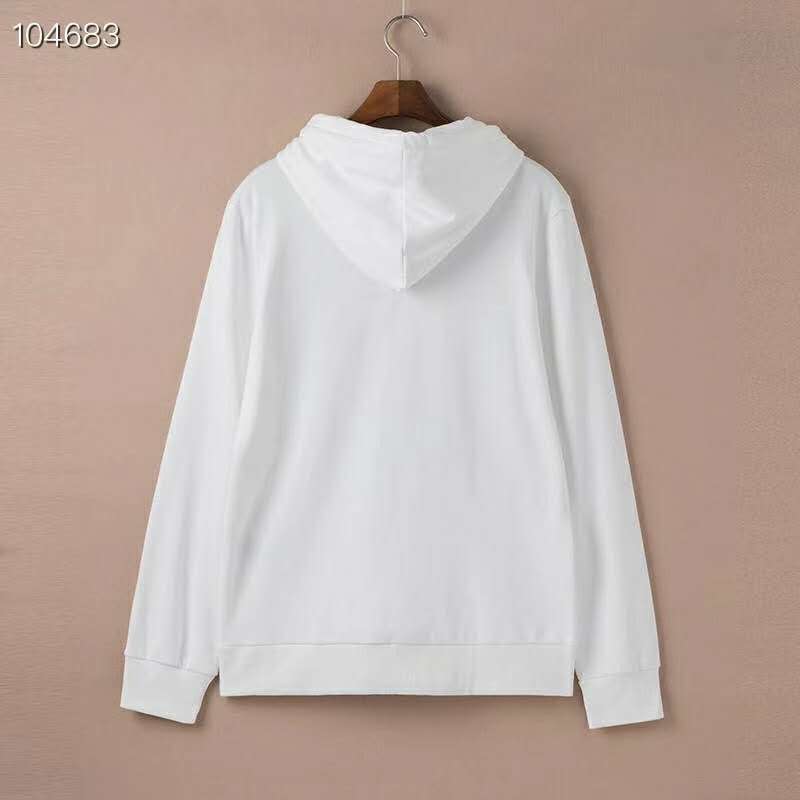 Gucci Women Hooded Dress with GG Apple Print White Organic Cotton Jersey