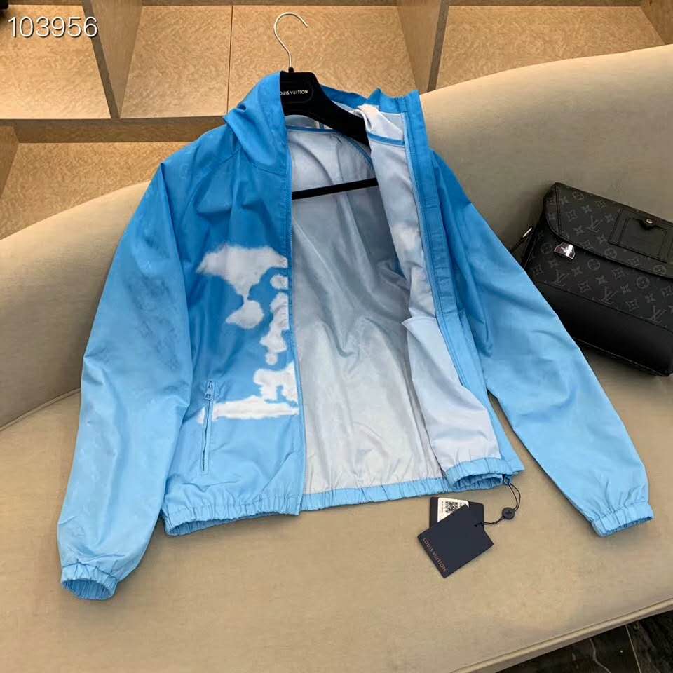 Louis Vuitton LV Women Monogram Clouds Windbreaker Printed LV Cloud