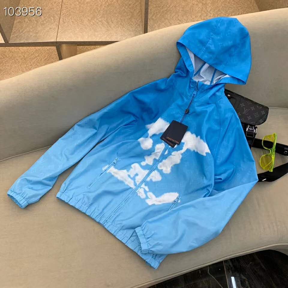 Louis Vuitton LV Women Monogram Clouds Windbreaker Printed LV Cloud