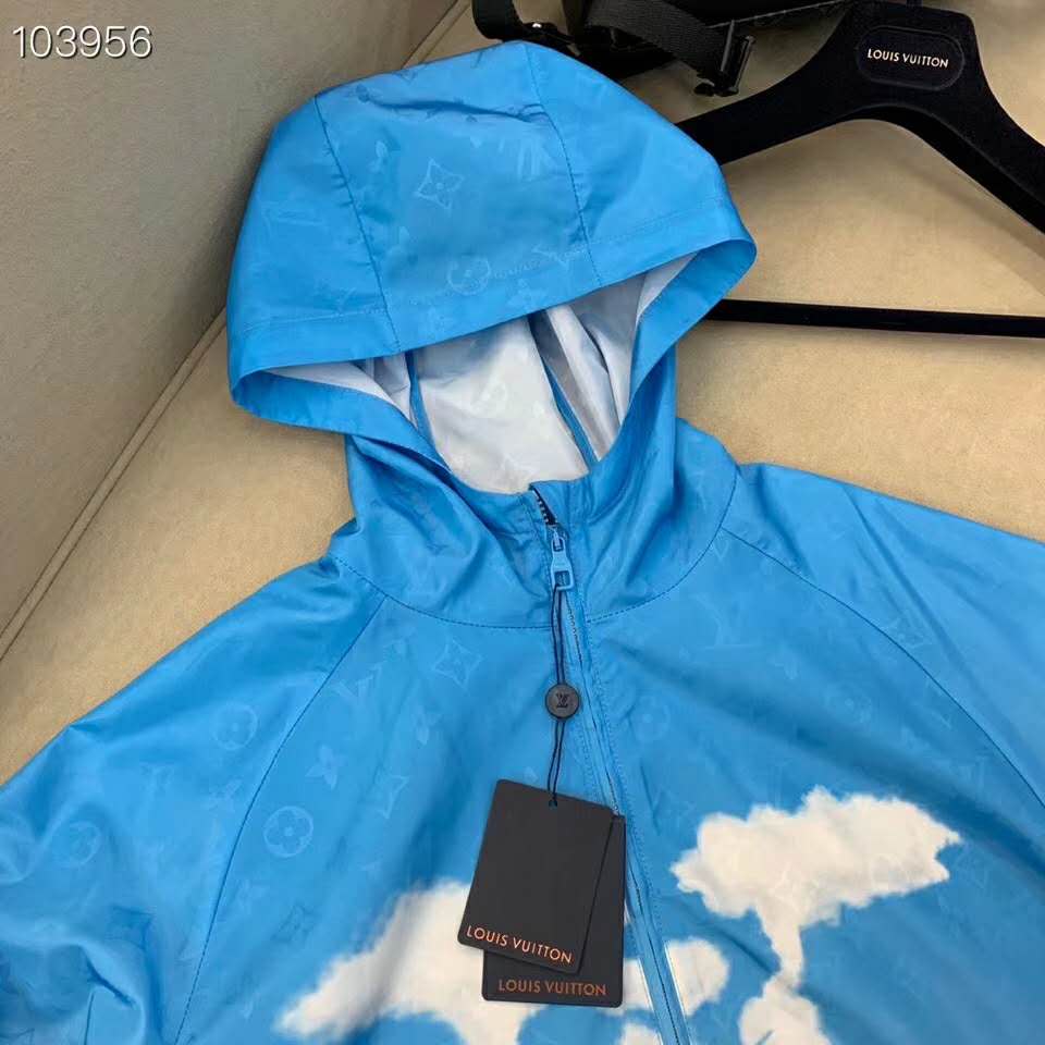 Louis Vuitton LV Women Monogram Clouds Windbreaker Printed LV Cloud