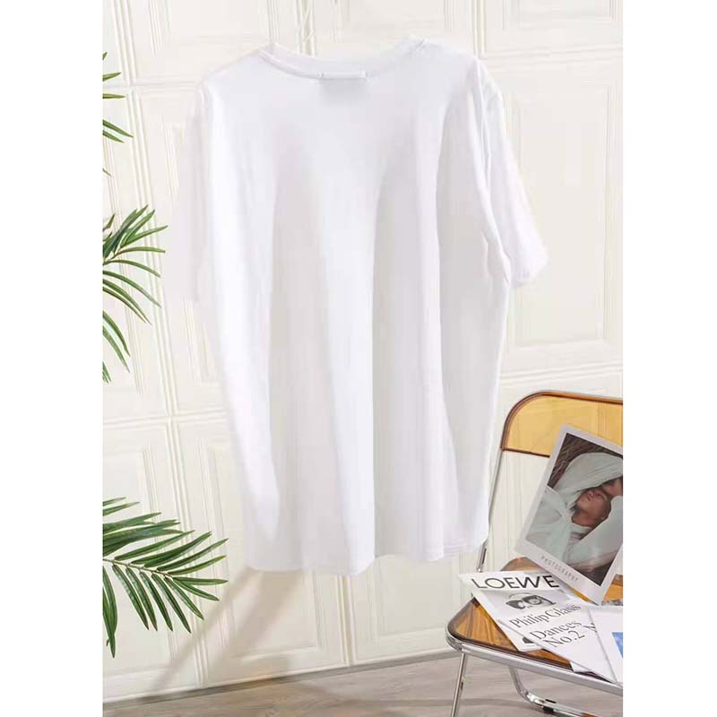 Gucci Women The North Face x Gucci Print Cotton T-Shirt Jersey Crewneck Short Sleeves