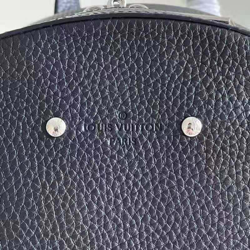 Louis Vuitton LV Unisex Armand Backpack Exterior Taurillon Cowhide Leather