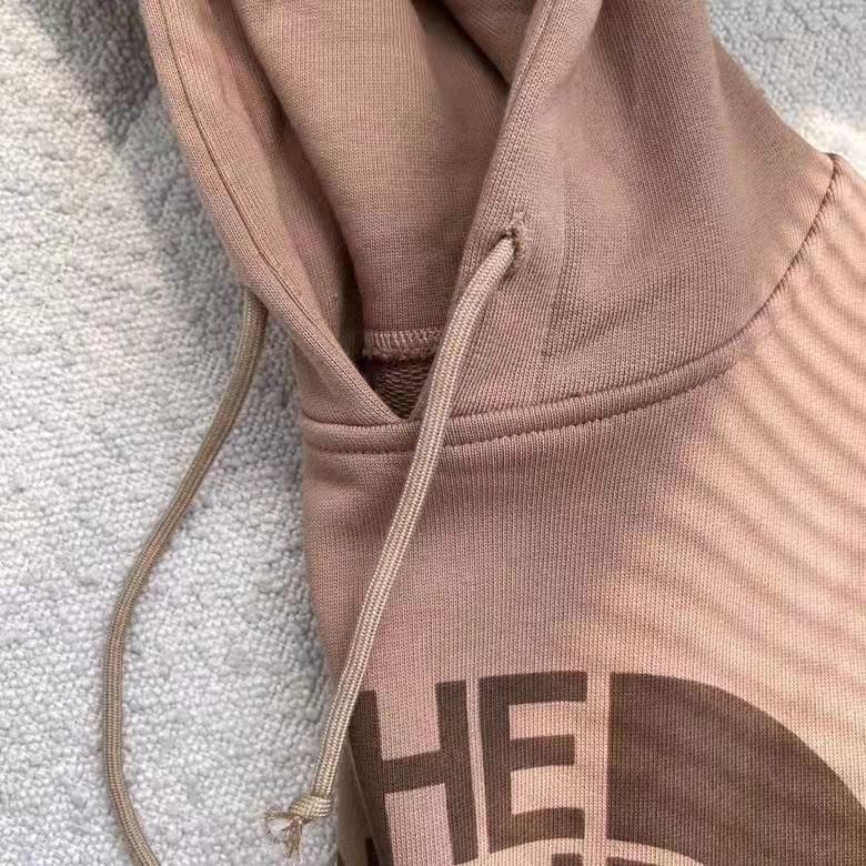 Gucci GG Men The North Face x Gucci Sweatshirt Brown Cotton Jersey Crewneck Oversized Fit