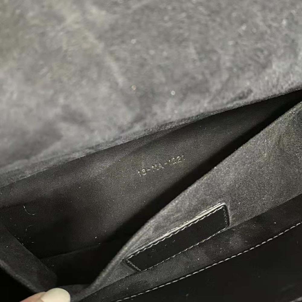 Dior Women Lady D-Joy Bag Black Cannage Calfskin with Diamond Motif