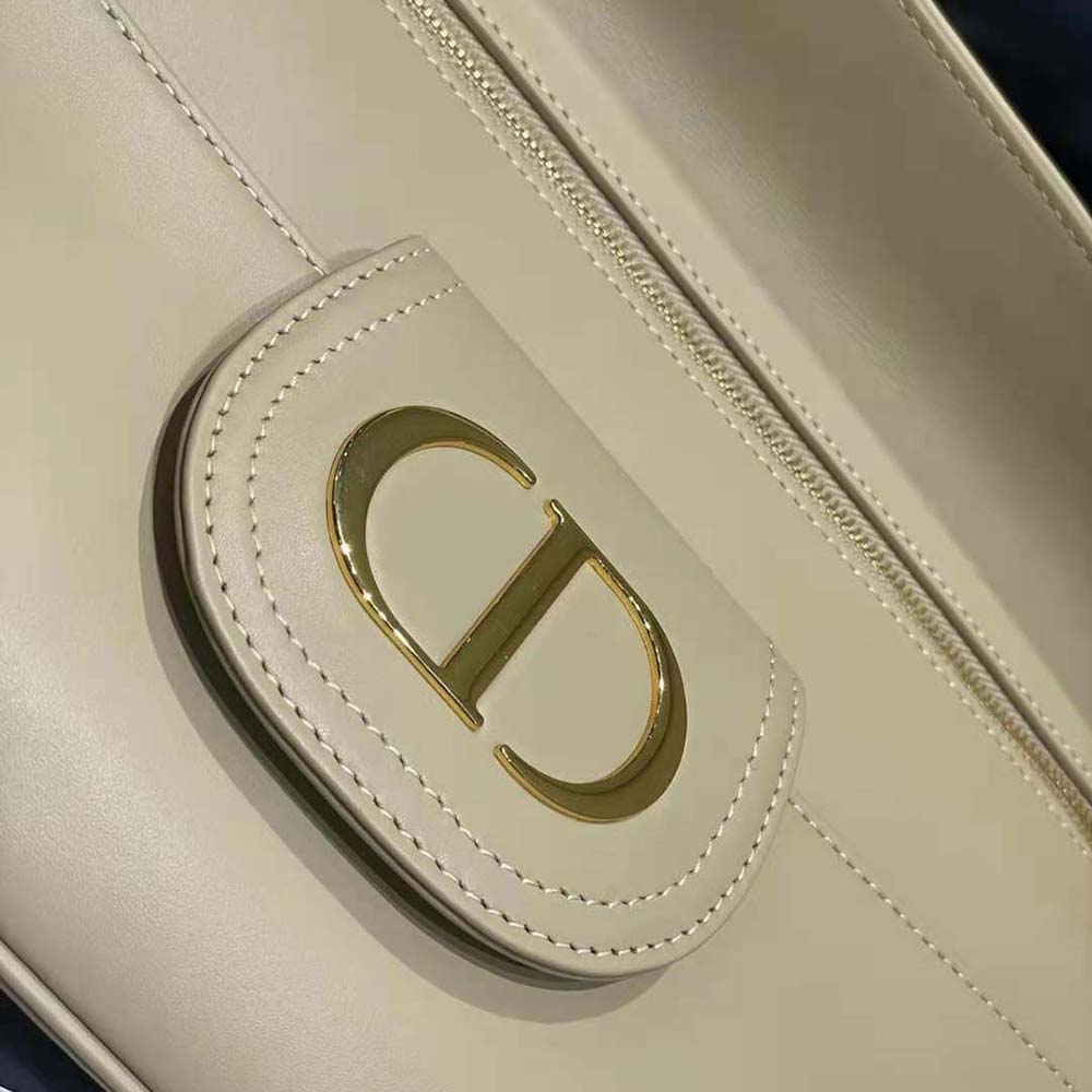 Dior Women Medium Diordouble Bag Smooth Calfskin-Beige