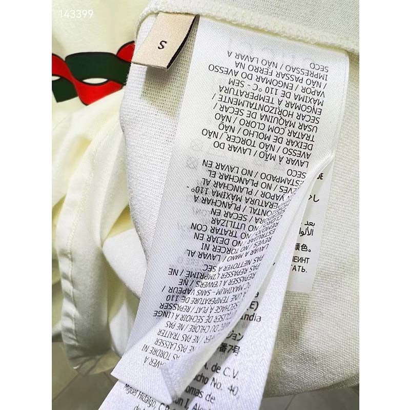 Gucci GG Men Cotton Jersey ‘Gucci Firenze 1921’ White T-Shirt Crewneck Oversize Fit