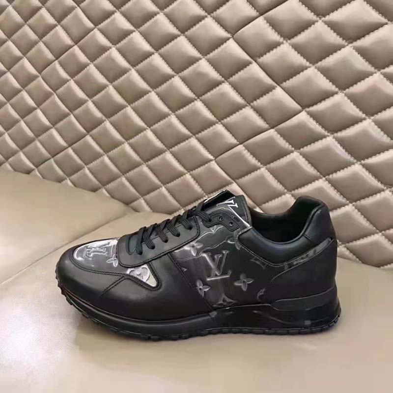 Louis Vuitton LV Unisex Beverly Hills Sneaker Anthracite Gray Metallic Monogram Canvas