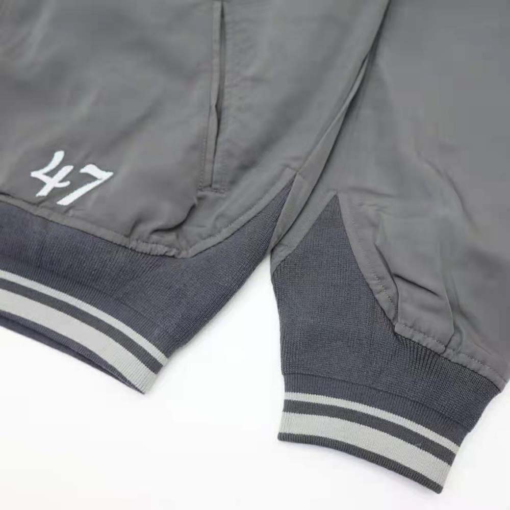 Dior Men Christian Dior Atelier Teddy Blouson Gray Technical Faille