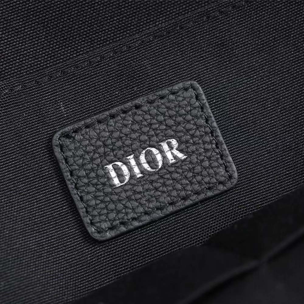 Dior Men Rider Backpack Black Dior Oblique Jacquard