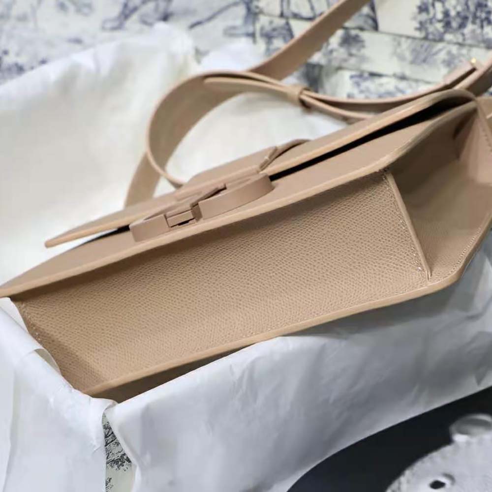 Dior Women 30 Montaigne Bag Ultramatte Grained Calfskin-Pink