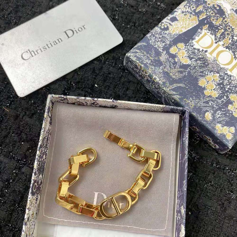 Dior Women 30 Montaigne Bracelet Gold-Finish Metal
