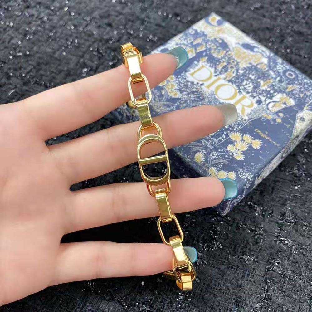 Dior Women 30 Montaigne Bracelet Gold-Finish Metal