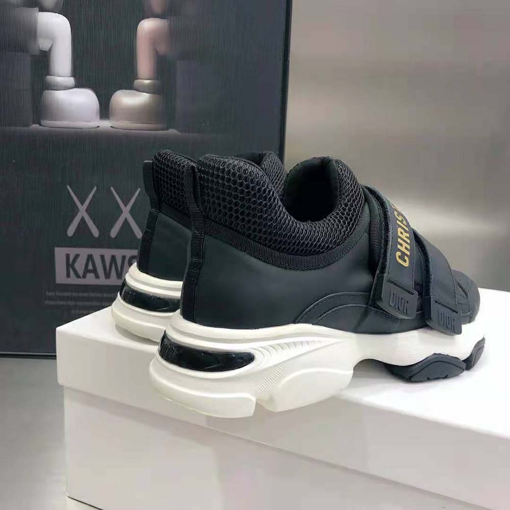 Dior Women D-wander Sneaker Black Calfskin