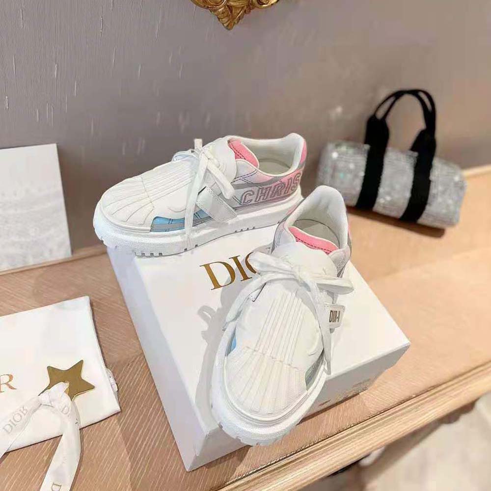 Dior Women Dior-id Sneaker Multicolor Gradient and Reflective Technical Fabric
