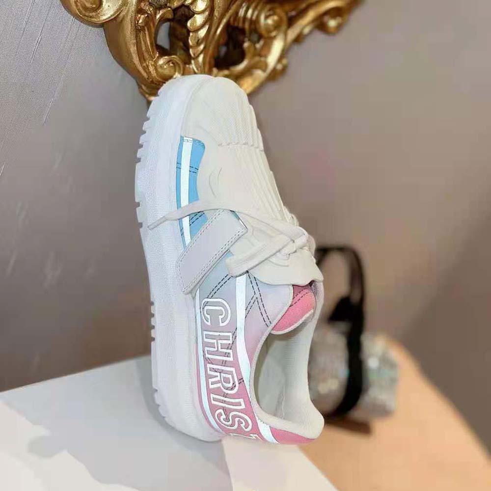 Dior Women Dior-id Sneaker Multicolor Gradient and Reflective Technical Fabric