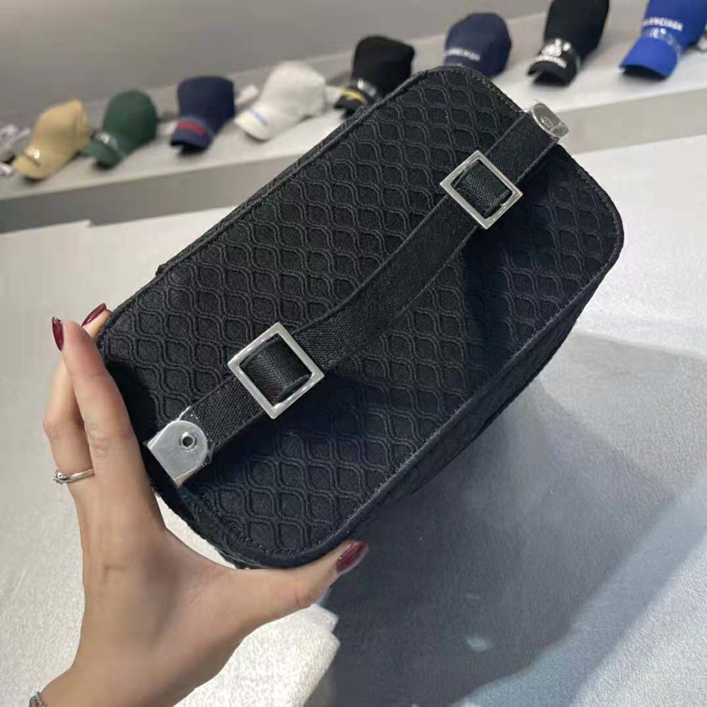 Dior Women Diortravel Vanity Case Mesh Embroidery