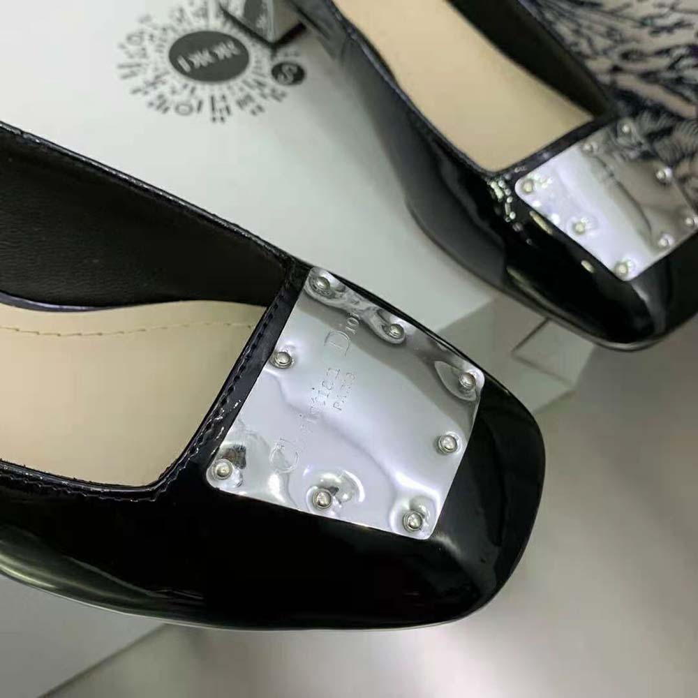 Dior Women La Parisienne Dior Pump Black Patent Calfskin