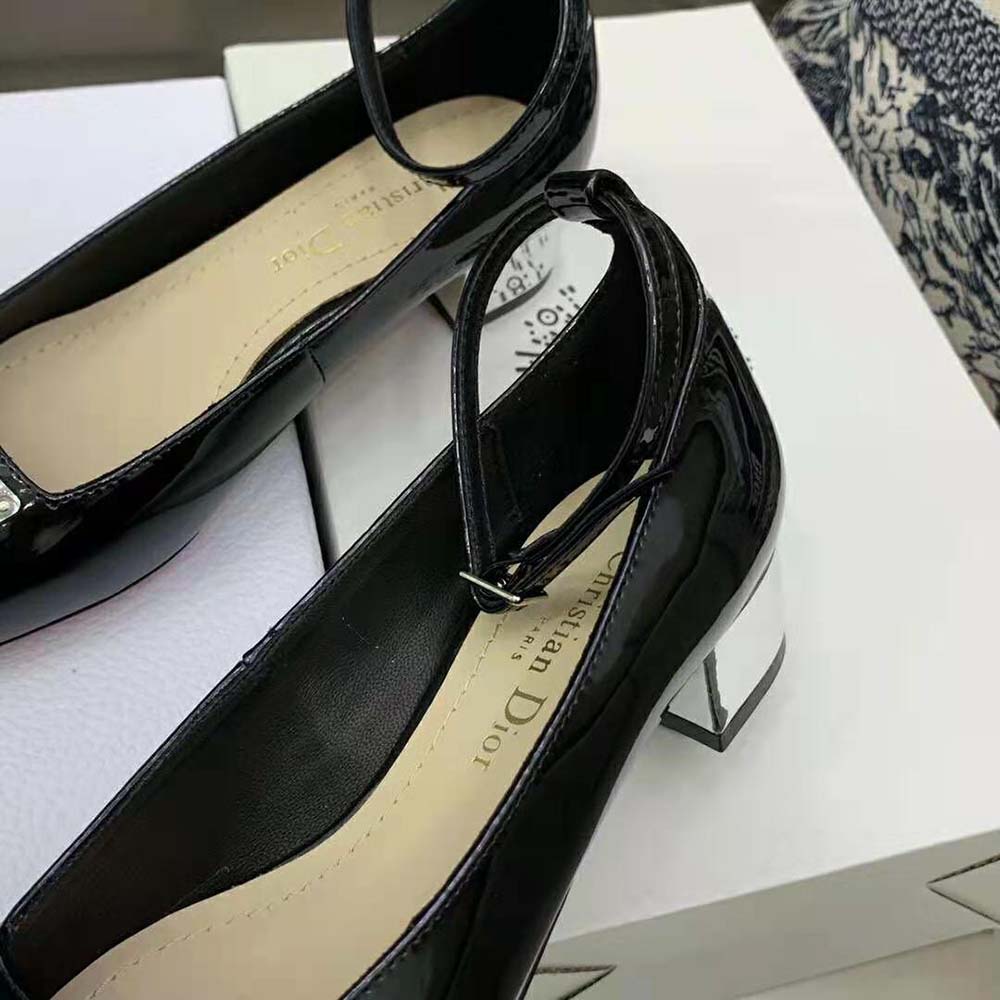 Dior Women La Parisienne Dior Pump Black Patent Calfskin
