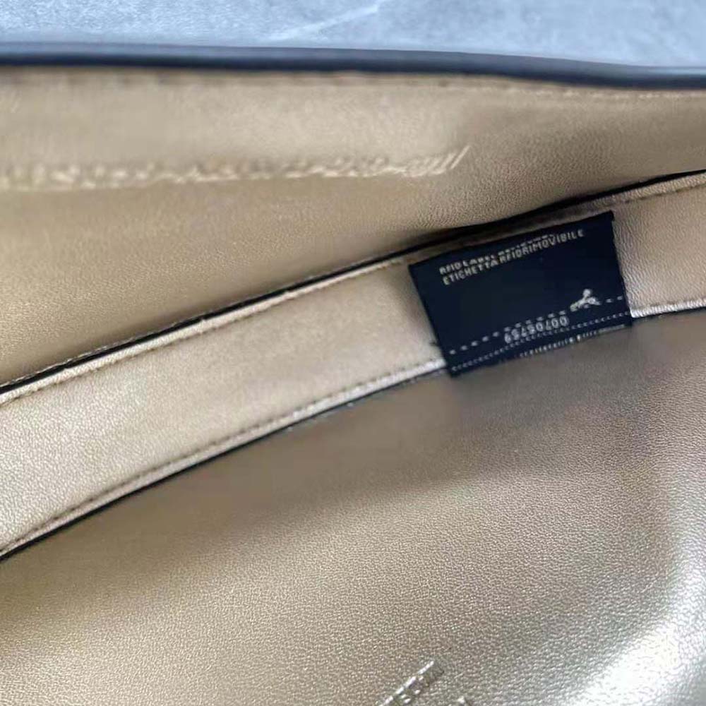 Fendi Women Cookie Black Leather Mini Bag