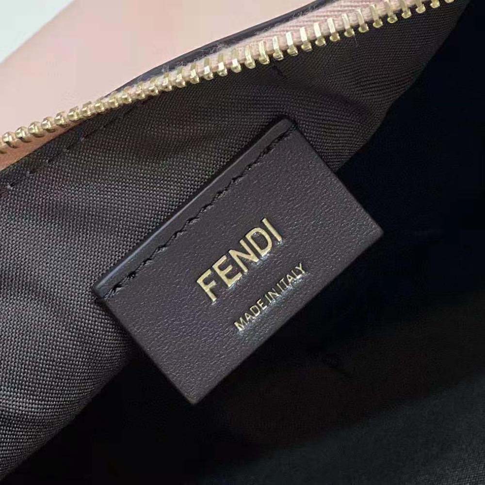Fendi Women Fendigraphy Small Pale Pink Leather Bag