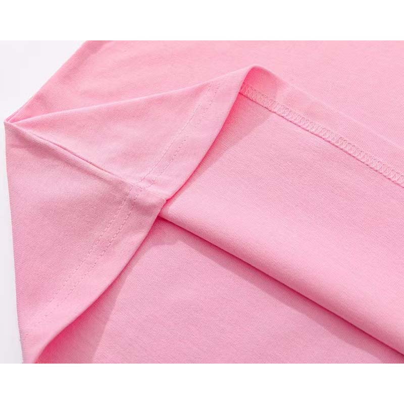 Gucci GG Women Gucci Pineapple Cotton T-Shirt Pink Jersey Crewneck Oversize Fit