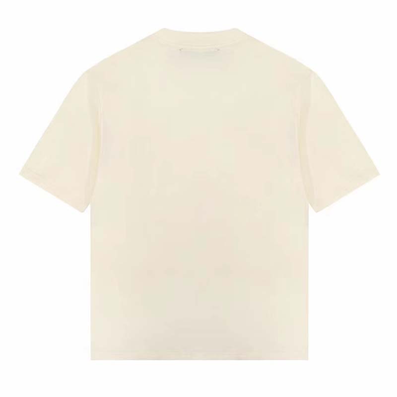 Gucci GG Women Original Gucci Print Oversize T-Shirt White Cotton Jersey Crewneck