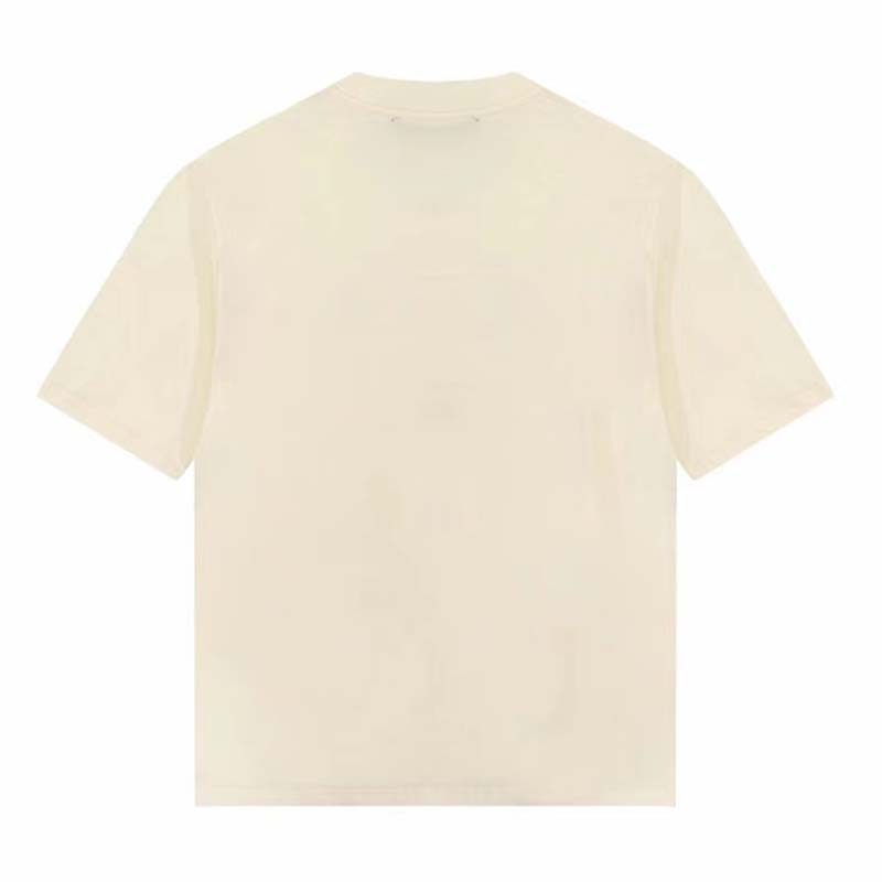Gucci GG Women Bananya Cat Cotton T-Shirt White Cotton Jersey Crewneck Oversize Fit