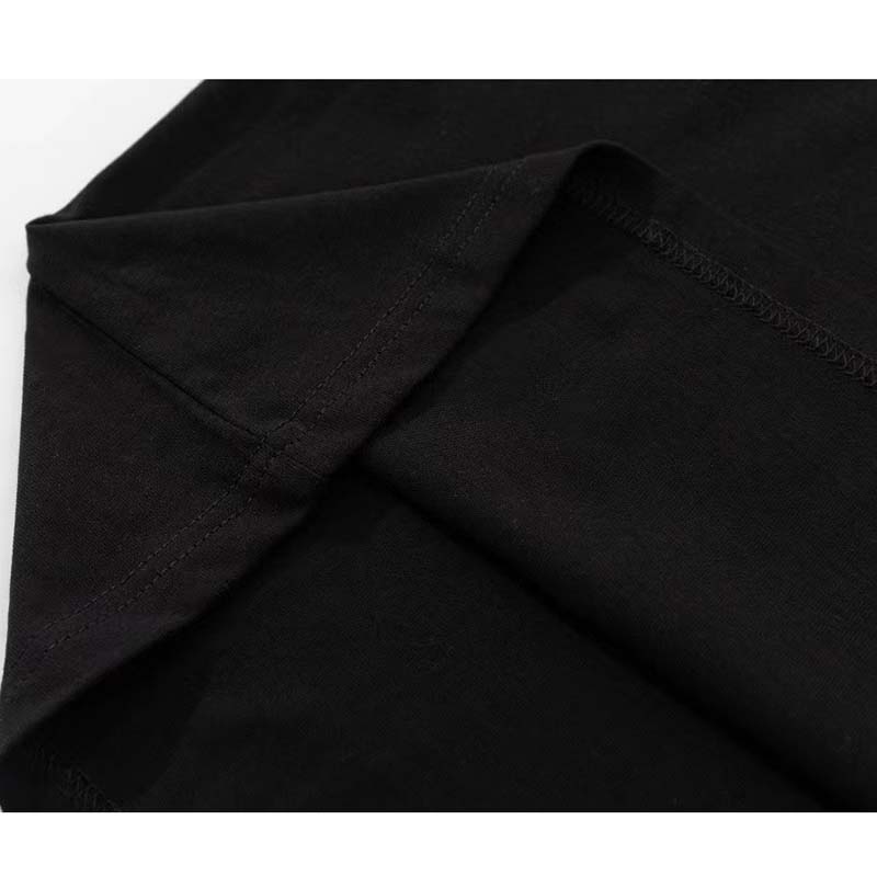 Gucci GG Women Gucci 100 Cotton T-Shirt Black Cotton Jersey Crewneck Oversize Fit