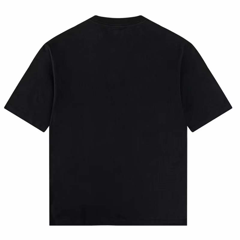 Gucci GG Men Gucci Boutique Print Oversize T-Shirt Cotton Jersey Crewneck