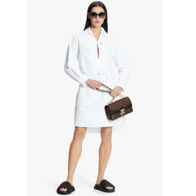 Louis Vuitton LV Unisex Pool Pillow Flat Comfort Mule Black Monogram