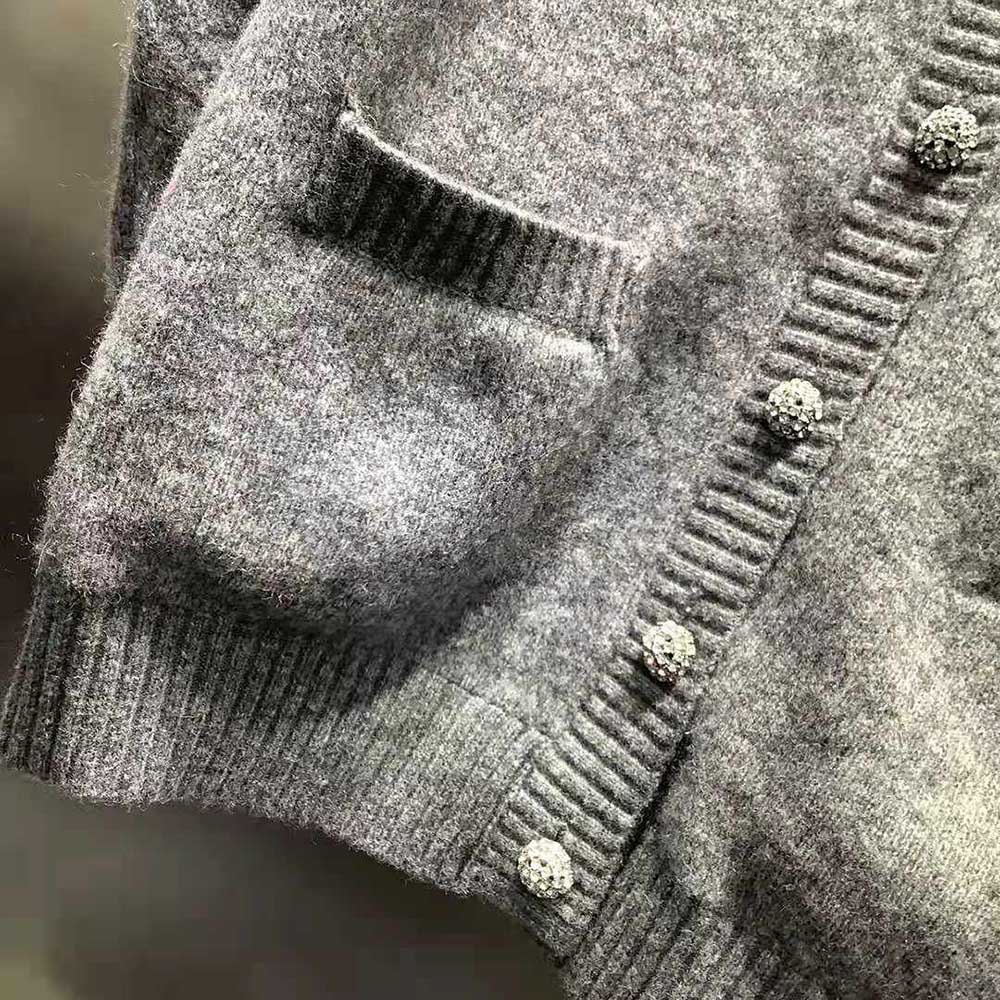 Prada Women Oversized Shetland Wool Cardigan