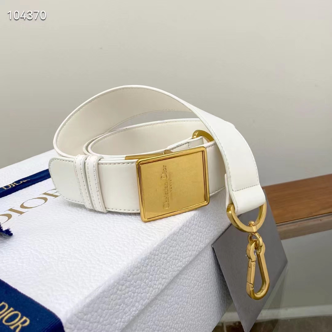 Dior Women CD 30 Montaigne Bag Latte Box Calfskin