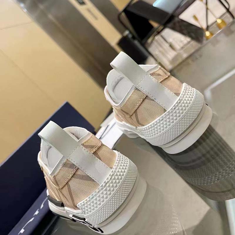 Dior Unisex B23 Low Top Sneaker Natural CD Diamond Canvas
