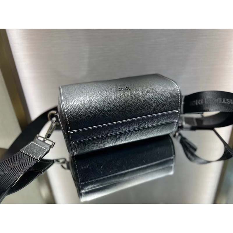 Dior Unisex CD Lingot 22 Bag Black Grained Calfskin